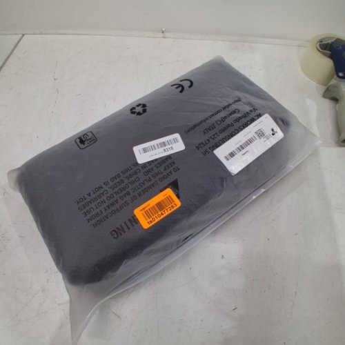 GEL SEAT CUSHION WITH NON-SLIP COVER - 17" - BLACK image 4
