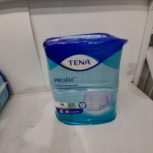 28PK UNISEX TENA PROSKIN INCONTINENCE BRIEFS - MEDIUM ( 34" - 47" ) - SUPER ABSORBENCY image 2