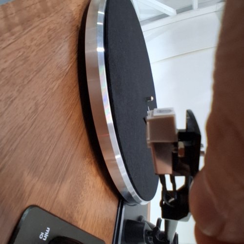 XJ-HOME VINYL RECORD PLAYER WITH SPEAKERS AND BLUETOOTH - BROWN - (MODEL:XJ-H02) image 4