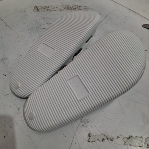 WOMEN'S GEORGE SLIDES - SIZE LARGE - WHITE (STYLE : 50586487) image 4