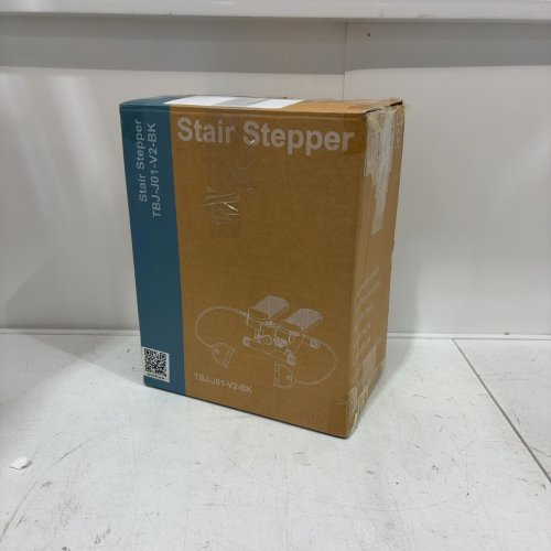 SIMENMAX PORTABLE STAIR STEPPER WITH RESISTANCE BANDS - 300LBS MAX - BLACK (MODEL-TBJ-J01-V2-BK) image 5