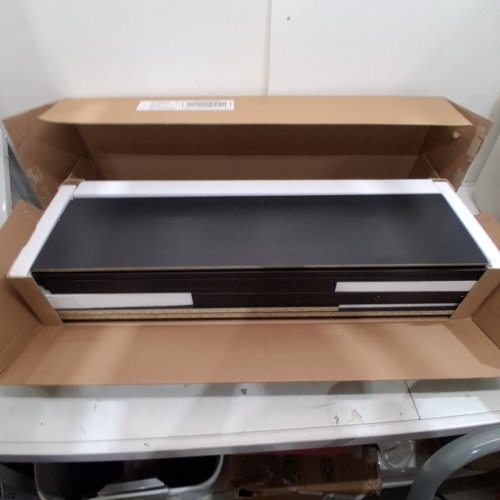 ROOM ESSENTIALS 5-SHELF BOOKCASE - 71.18" X 24.49" X 11.57" - BLACK (MODEL: 249-05-0299) image 2
