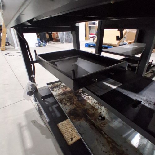 BPS DELUXE 4-BURNER EVENT GRILL AND GRIDDLE COMBO - 40" X 65" X 28" - BLACK (MODEL: GD410) image 12