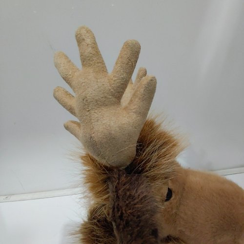 JELLY CAT PLUSH BIRCHLY MOOSE - BROWN image 3
