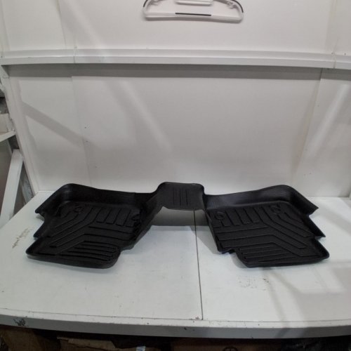 4PC UNBRANDED ALL-WEATHER VEHICLE FLOOR MAT SET - BLACK image 4