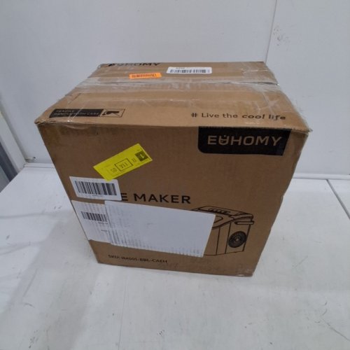 ZLINKE PORTABLE ICE MAKER WITH DUAL SIZE CUBES - MAKES 28LBS OF ICE A DAY - BLACK (MODEL: IM-12E) image 5