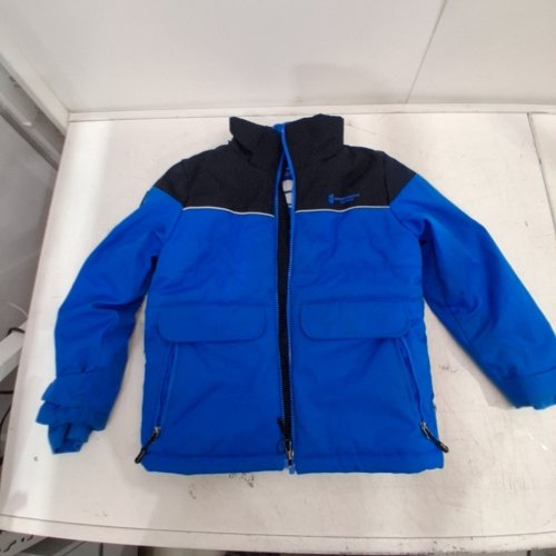 KIDS STORMPACK SUNICE WATER-RESISTANT SNOW JACKET - SIZE 7 - BLUE/BLACK (STYLE: 1809003) image 2