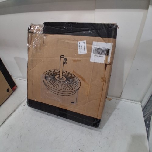 JEARY WATER FILLED PATIO UMBRELLA STAND - 81.5LBS MAX - BLACK (MODEL: A091-004-001-044) image 6