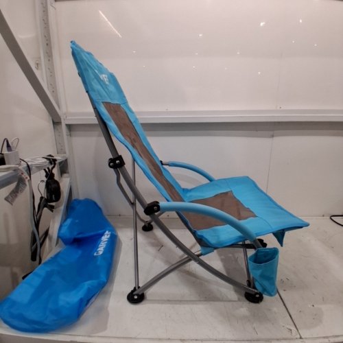 GARVEE HIGH BACK FOLDING BEACH CHAIRS - BLUE (MODEL: PSS_33JK2MIN) image 4
