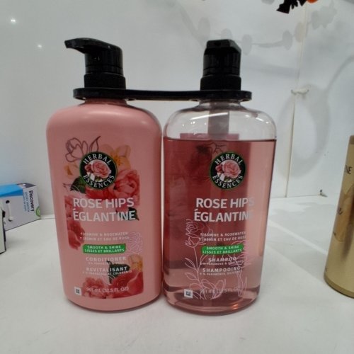 2PC HERBAL ESSENCES ROSE HIPS SHAMPOO AND CONDITIONER SET - 961 ML EACH image 3