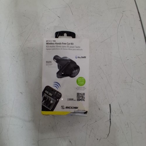 SCOSCHE BTFREQ WIRELESS HANDS-FREE CAR KIT | BLUETOOTH | FM TRANSMITTER | USB CHARGER - BLACK - (MODEL: BTFM5) image 4