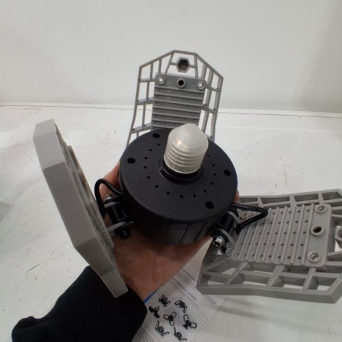 DEFORMABLE GARAGE LIGHT - 6500K - 60W - BLACK/GREY (MODEL: ACS5-265V) image 5