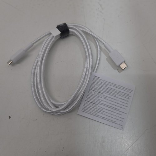ANKER DURABLE BRAIDED USB-C TO USB-C FAST CHARGING CABLE - 6FT - WHITE (MODEL: A81F6) image 2