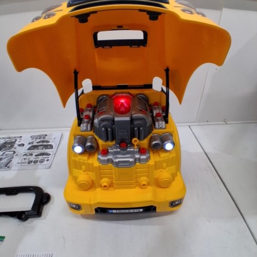 MOTOR CAR TRUCK REMOVABLE ENGINE SCHOOL BUS TOY WITH TOOLS LIGHT AND SOUND - YELLOW image 5