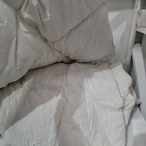 HOTEL SUITE LUXURIOUS FEATHER AND DOWN COMFORTER DUVET INSERT - FULL/QUEEN - WHITE image 3