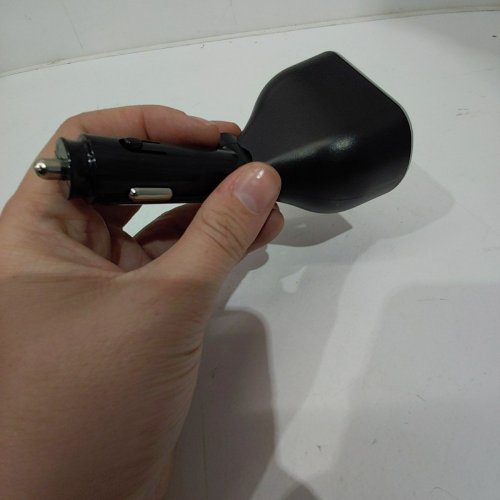 AGEK DUAL PORT CIGARETTE LIGHTER ADAPTER & USB CAR CHARGER - 2.4A, QC3.0 - BLACK image 3