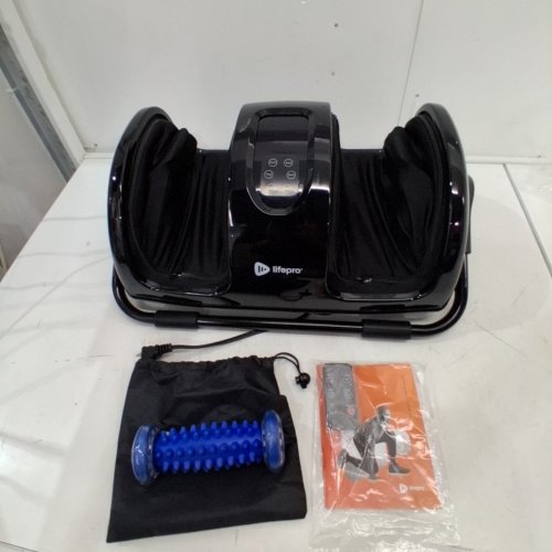 LIFEPRO SHIATSU KNEADING AND ROLLING MASSAGER WITH REMOTE - BLACK (MODEL: CA-LP-RLXTX-BLK) image 3