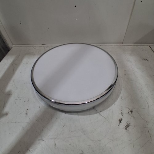 ARTIKA HEMISPHERE FLUSH MOUNT LIGHT WITH 5 SELECTABLE LIGHT COLOURS 2700K/3000K/3500K/4000K/5000K - 2500LM - 15" - CHROME (MODEL: 1806274/FM-HM5C-C1CR) image 2