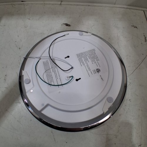 ARTIKA HEMISPHERE FLUSH MOUNT LIGHT WITH 5 SELECTABLE LIGHT COLOURS 2700K/3000K/3500K/4000K/5000K - 2500LM - 15" - CHROME (MODEL: 1806274/FM-HM5C-C1CR) image 3