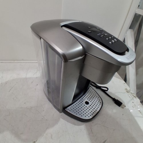KEURIG K-ELITE SINGLE SERVE K-CUP COFFEE MAKER WITH ICED BREW FUNCTION - 75OZ. RESERVOIR - BLACK/BRUSHED SILVER (MODEL: K90) image 5