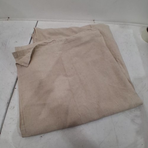 CASALUNA LINEN SHOWER CURTAIN - 72"X72" - NATURAL image 2