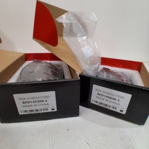 A PREMIUM BRAKE PADS - FOR 2011-2020 DODGE DURANGO AND JEEP GRAND CHEROKEE VEHICLES - BLACK image 3