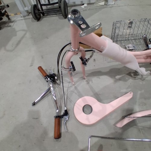 VEVOR 7-SPEED CRUISER BIKE WITH BASKET - PINK (MODEL: SCB722-P) image 8