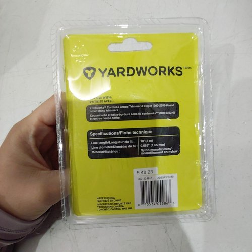2PK YARDWORKS GRASS TRIMMER REPLACEMENT SPOOLS - 10FT (MODEL: 060-2348-8) image 3