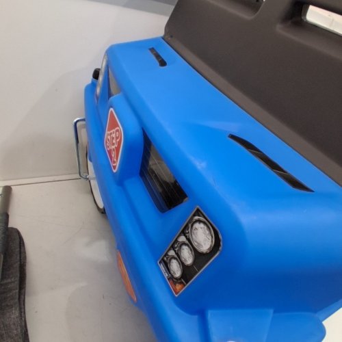 STEP2 TWO SEATER SIDE-BY-SIDE PUSH AROUND SUV FOR KIDS - 50LBS CAP PER CHILD - 25" X 35" X 41" - BLUE (MODEL:483399) image 3