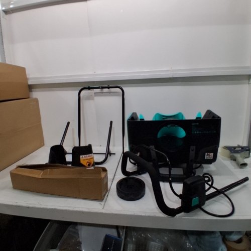 GARVEE BRUSHLESS MOTOR CORDED SNOW BLOWER- 20" - 1800W - BLACK/TEAL (MODEL: PPG_33N5LSGD) image 2