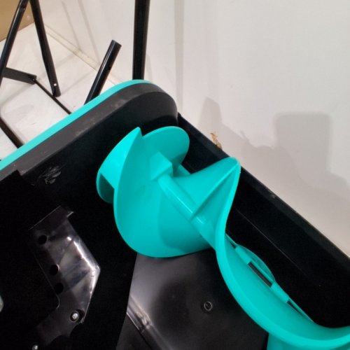 GARVEE BRUSHLESS MOTOR CORDED SNOW BLOWER- 20" - 1800W - BLACK/TEAL (MODEL: PPG_33N5LSGD) image 3
