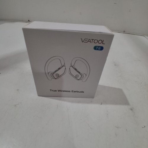 VEAT00L Wireless Bluetooth Headphone Sport, Bluetooth 5.4, 72Hrs Earphone with Earhook, Noise Cancelling Mic, IP7 Waterproof Headset for Workout/Running image 4