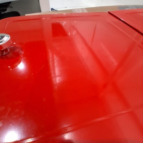 VEVOR ROLLING ICE CHEST HOLDS UP TO 50 BOTTLES - 80QT - RED (MODEL: DR120201) image 4