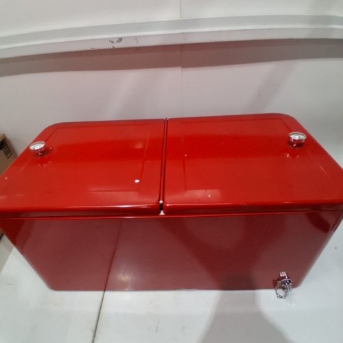 VEVOR ROLLING ICE CHEST HOLDS UP TO 50 BOTTLES - 80QT - RED (MODEL: DR120201) image 5