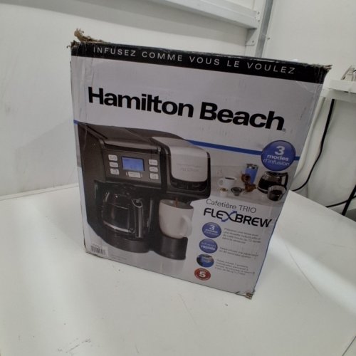 HAMILTON BEACH FLEXBREW TRIO COFFEE MAKER (MODEL: 49902C) image 5