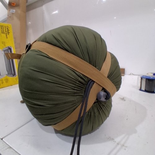 MENS ASCEND TYPHOON MUMMY SLEEPING BAG - FOR UP TO -7°C - 84" X 32" - OLIVE GREEN (MODEL:4077543) image 3