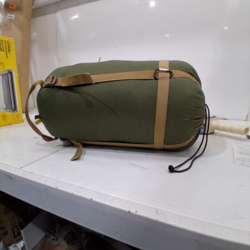 MENS ASCEND TYPHOON MUMMY SLEEPING BAG - FOR UP TO -7°C - 84" X 32" - OLIVE GREEN (MODEL:4077543) image 4