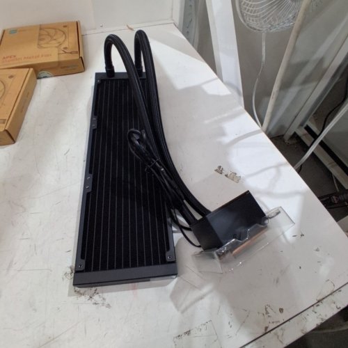 ASUS PROART AIO CPU LIQUID COOLER POWER FANS- 3000 RPM, 360MMM - BLACK (MODEL: PROART LC 360) image 5