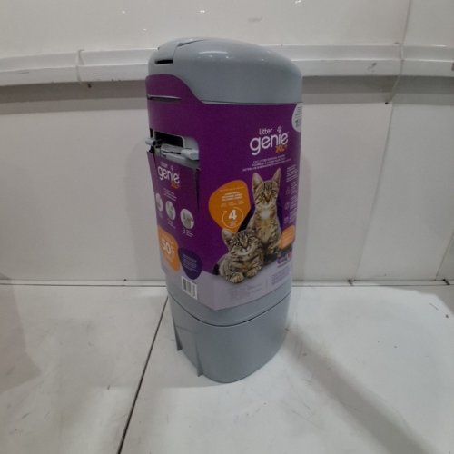 LITTER GENIE PAIL STYLE CAT LITTER WASTE DISPOSAL SYSTEM - 23.7L - GREY - (MODEL: 6665941000399) image 4