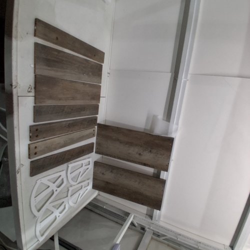 SEMIOCTHOME FARMHOUSE SHOE STORAGE CABINET WITH 2 FLIP DRAWERS - 10"X 31" X 35" - GREY (MODEL: XG FARMHOUSE 80 GR) image 3