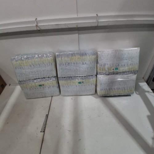 186PK PAMPERS SWADDLERS DISPOSABLE DIAPERS - SIZE 2 image 2