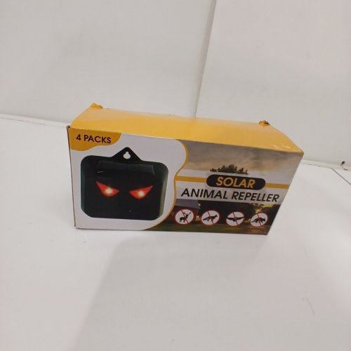 4PK SOLAR ANIMAL REPELLER - BLACK (MODEL: 209) image 3