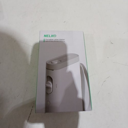 NELKO PORTABLE BLUETOOTH LABEL MAKER WITH COMPANION APP - WHITE/GREY (MODEL: P21) image 4