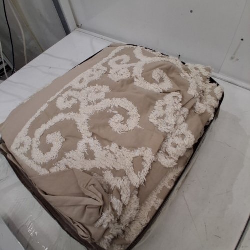 3PC HARBOR HOUSE SUZANNA DUVET COVER - KING - TAUPE image 3