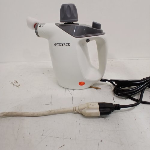 TICYACK HANDHELD STEAM CLEANER WITH ACCESSORIES & SAFETY LOCK - WHITE (MODEL: EM-316) image 2