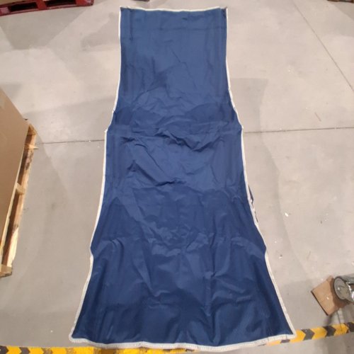 OVERMONT EXTRA WIDE FOLDING CAMPING COT - 550LBS CAP - 75" X 28" - BLUE (MODEL: OM006053) image 2