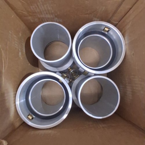 4 DIXON BAYCO ALUMINUM FEMALE-TO-MALE REDUCING CAM AND GROOVE SPOOL ADAPTERS - 5" - TYPE C FEMALE CAMLOCK COUPLER X HOSE SHANK (MODEL: 500-C-AL) image 7