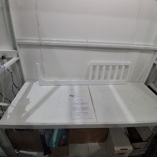 CONCORD BABY WOOD TODDLER RAIL - 49" X 10" X 1.5" - WHITE (MODEL: GUARDRAIL/2024CRB-SSY#005(GR003)) image 3