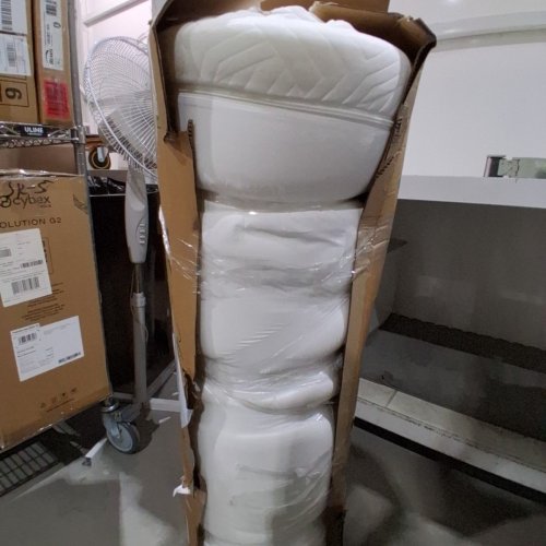 VISCOLOGIC FOAM MATTRESS IN A BOX - 4" TWIN - WHITE image 2