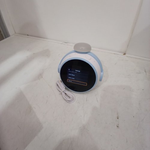 KIDS SMART AI CHATGPT POWERED ALARM CLOCK SOUND MACHINE - WHITE AND BLUE (MODEL: N01) image 4